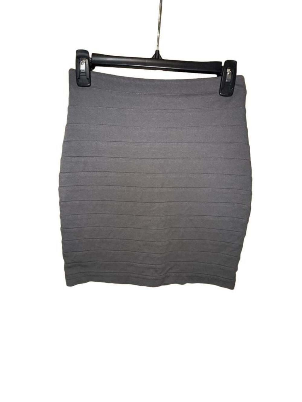 Express Size 0 Gray Bandage Mini Skirt
